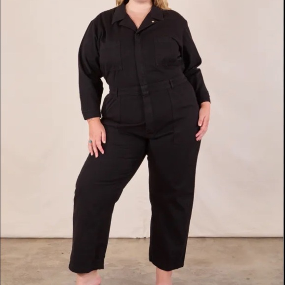 Big Bud Press Everyday Jumpsuit in Basic Black Size 6X - Picture 1 of 12